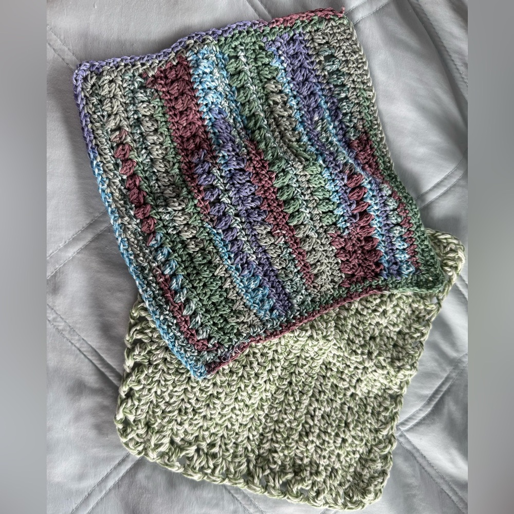 Cotton Dishcloths, set of 2